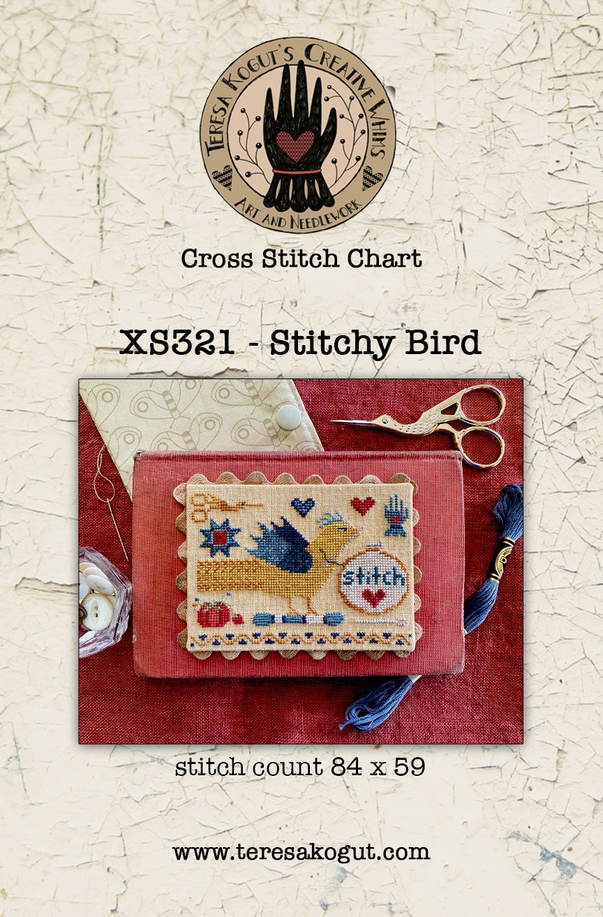 Stitchy Bird pattern by Teresa Kogut