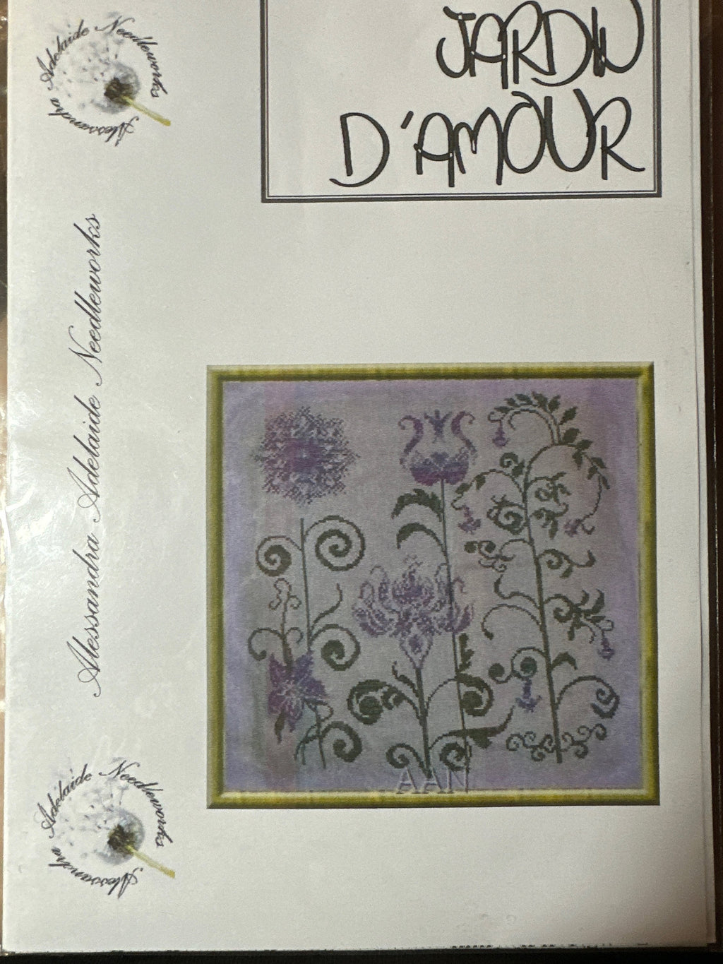 Jardin D’Amour pattern by Alessandra Adelaide Needleworks