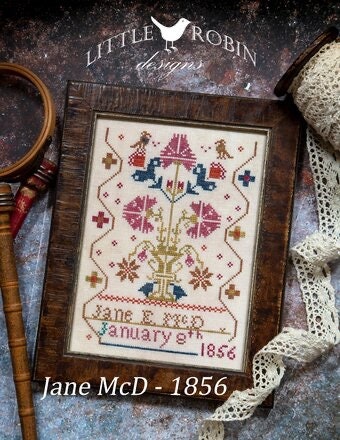 Jane McD - 1856 pattern by Little Robin Designs