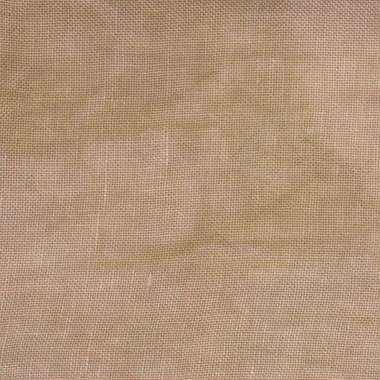 32 ct Belfast Linen Hand-Dyed “Affogato” Fat Qtr