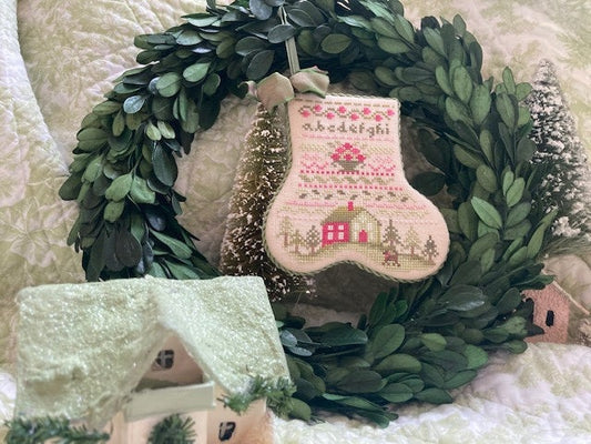 A Sampler Stocking pattern by JBW Designs