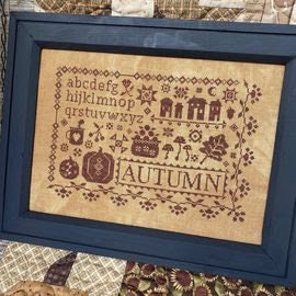 Sampler Seasons: Autumn pattern by Blueberry Ridge