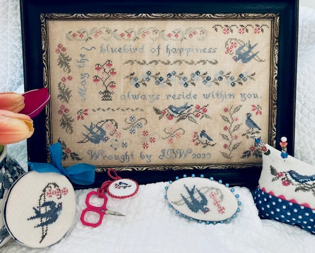 Bluebirds of Happiness pattern by JBW Designs