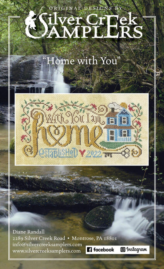 Home with You pattern by Silver Creek Samplers