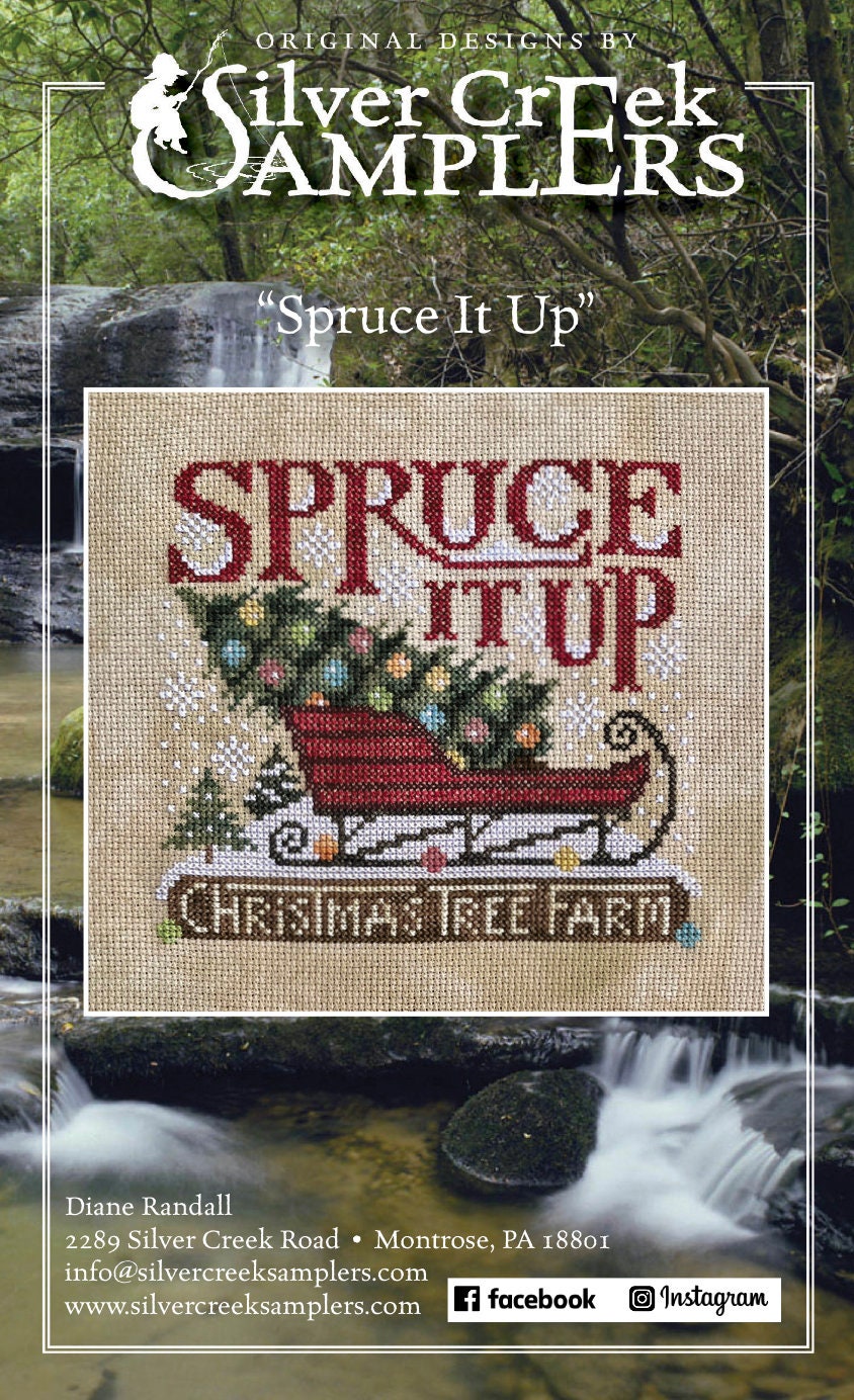 Spruce It Up pattern by Silver Creek Samplers