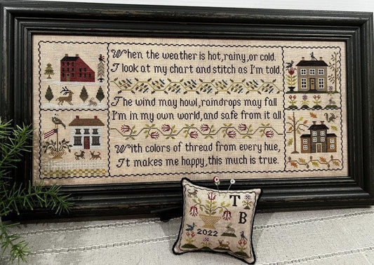 A Sampler For All Seasons pattern by The Scarlett House