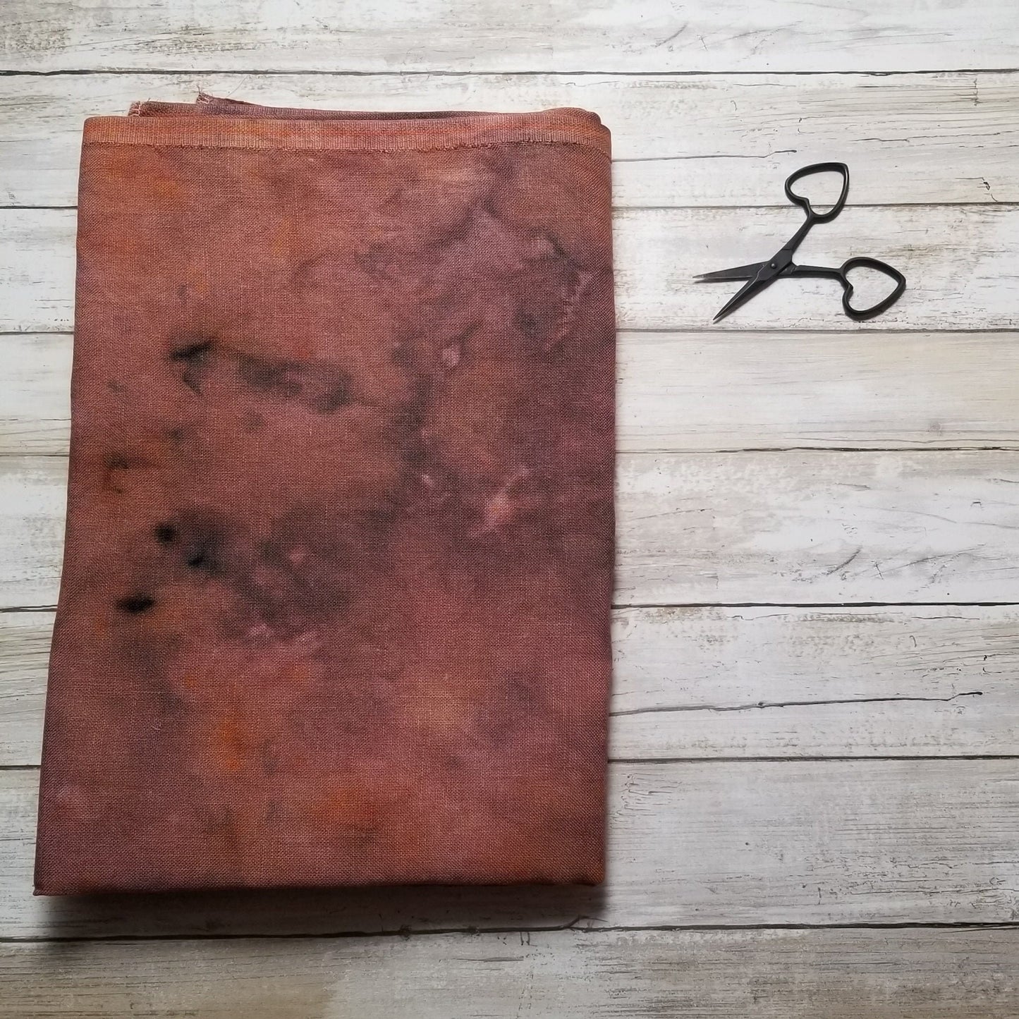32 ct Grandpa’s Shop Rag hand dyed linen by Lapin Loops