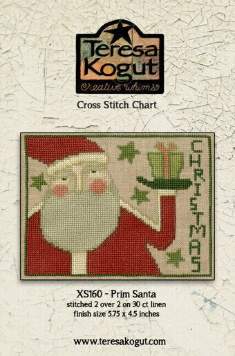 Prim Santa pattern by Teresa Kogut