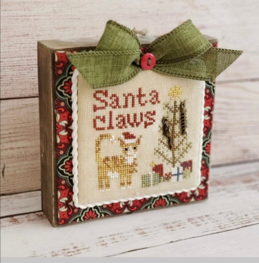 Santa Claws pattern including ornament charms by Dirty Annie’s Southern Style