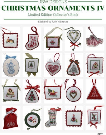 Christmas Ornaments IV pattern book by JBW Designs