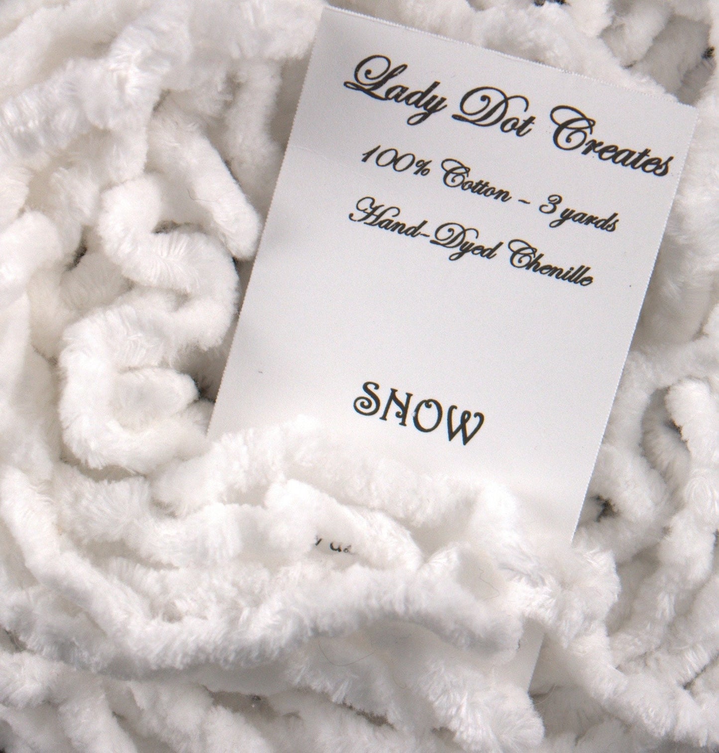 Hand Dyed Chenille by Lady Dot Creates