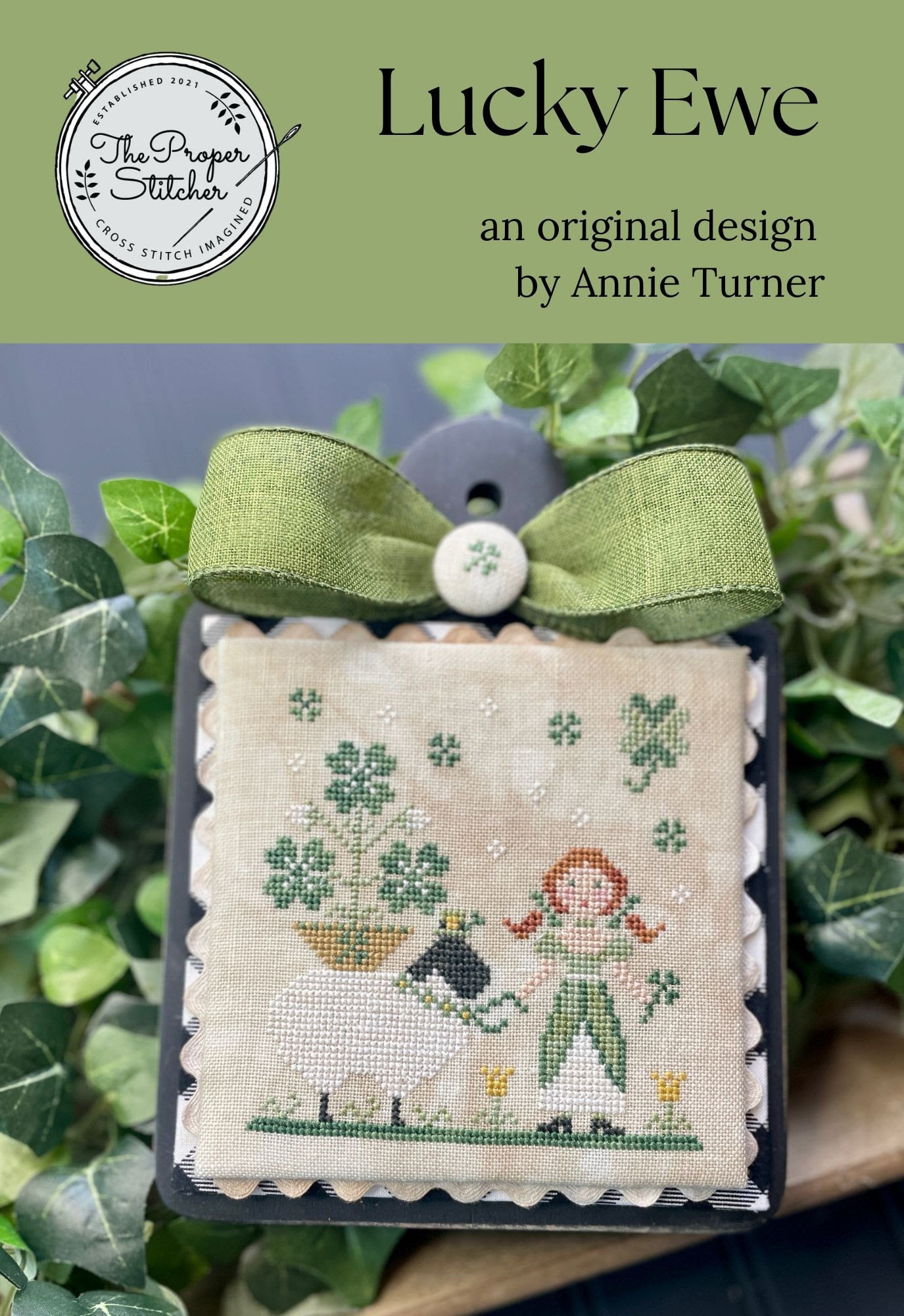 Lucky Ewe pattern by The Proper Stitcher