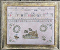Laura Vorgensen 1853 a reproduction sampler pattern by Jan Hicks Creates