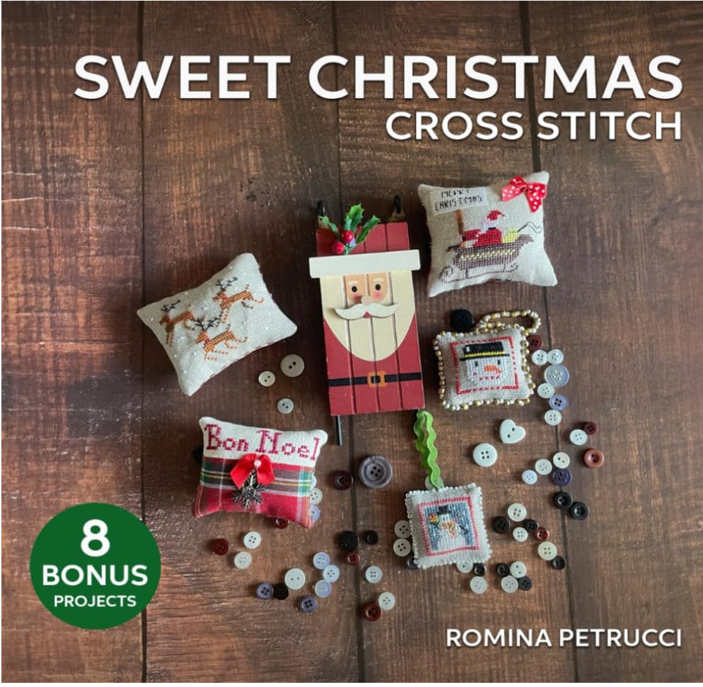 Sweet Christmas Cross Stitch projects by Romy’s Creations