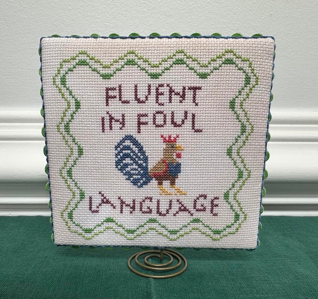 Foul Language pattern by Rebel Stitcher Designs