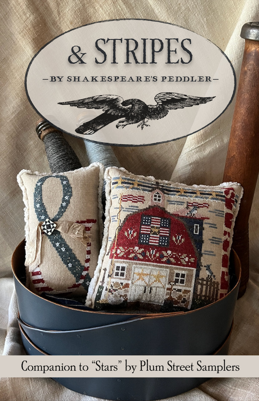 A & Stripes pattern by Shakespeare’s Peddler