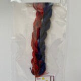 American Flag pattern and Dinky Dye Silk Thread pack by Erin Elizabeth