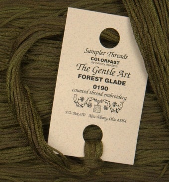 Green Threads - The Gentle Arts Sampler Threads