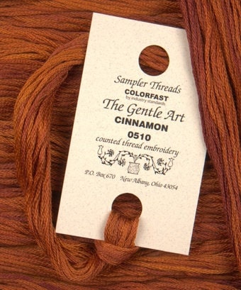 Rust - The Gentle Arts Sampler Threads