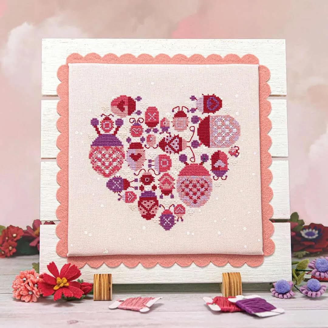 Lovebugs pattern by Counting Puddles