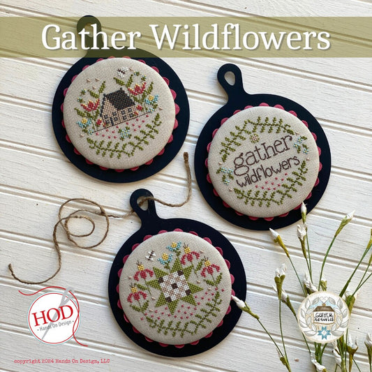 Gather Wildflowers Gather Round - Spring pattern by Hands on Design