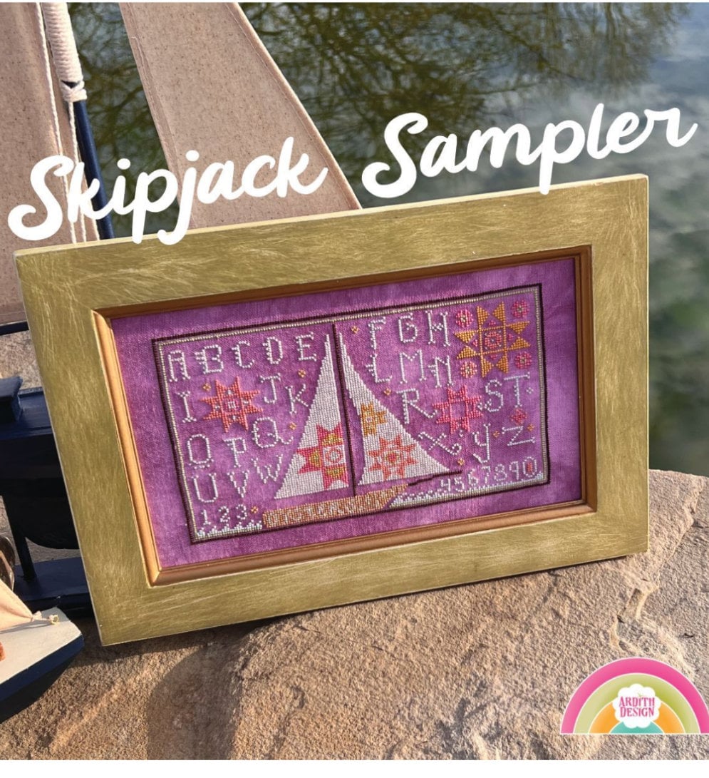 Chesapeake Bay Boats - Skipjack Sampler pattern by Ardith Designs