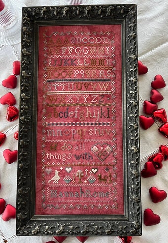 Note of Love - Hannah Rome pattern by Running With Needles & Scissors