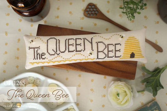 The Queen Bee pattern by October House Fiber Arts