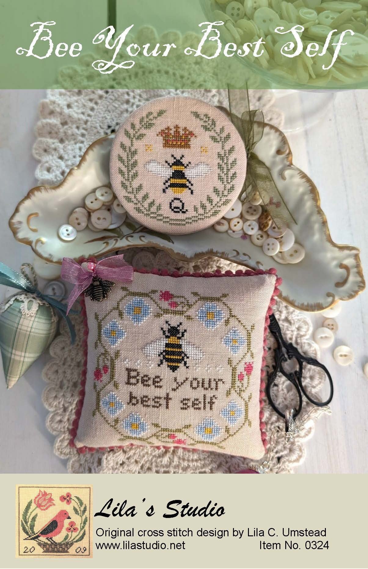 Bee Your Best Self pattern by Lila Studio