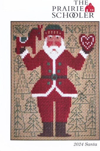 2024 Santa pattern by The Prairie Schooler